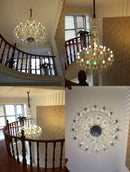 Luxury crystal chandelier for hotels and lighting projects
