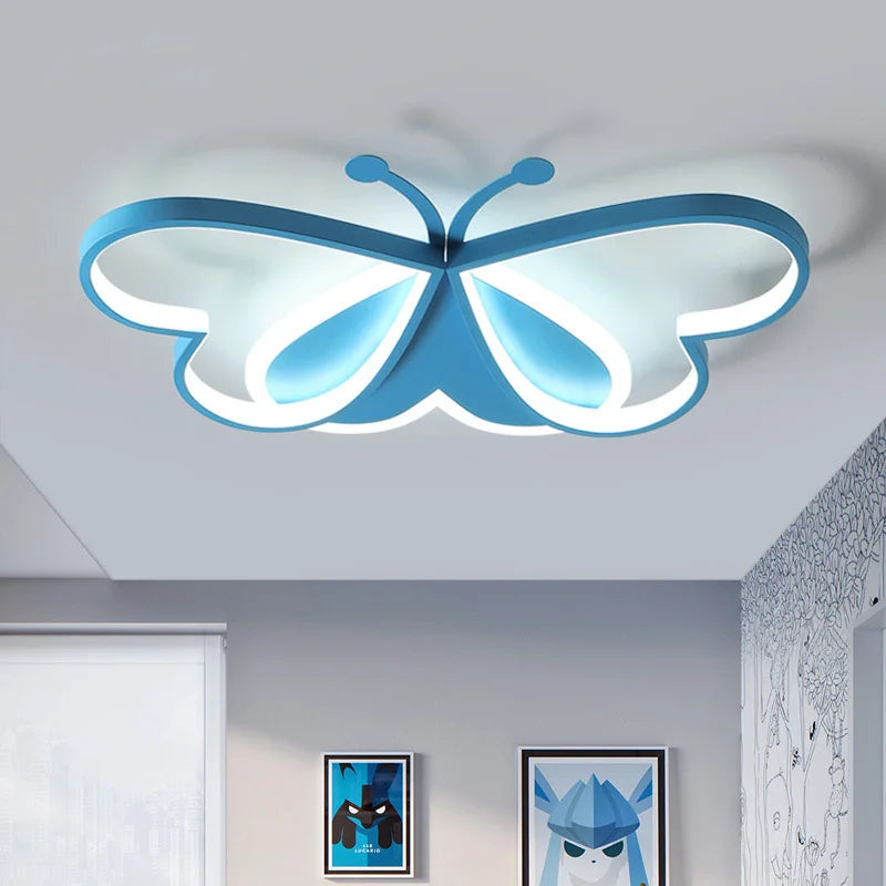 Winfordo LED butterfly dimmable children’s chandelier - vue 4 sur 10