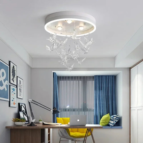Sandyha modern decorative LED chandelier for children - vue 4 sur 10
