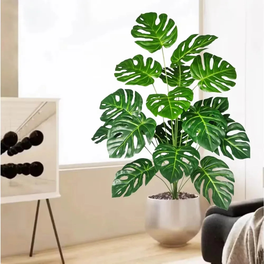 Artificial tropical palm tree for indoor and outdoor decoration