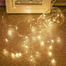Usb led copper silver string lights for party decorations