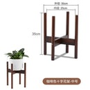 strong and durable wooden plant and bonsai stand