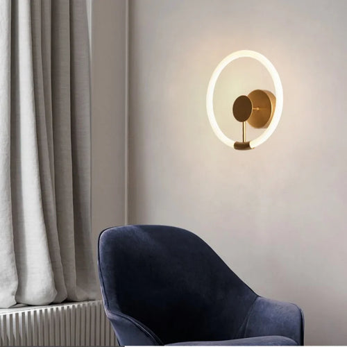 modern nordic led wall light contemporary design for interior - vue 6 sur 7