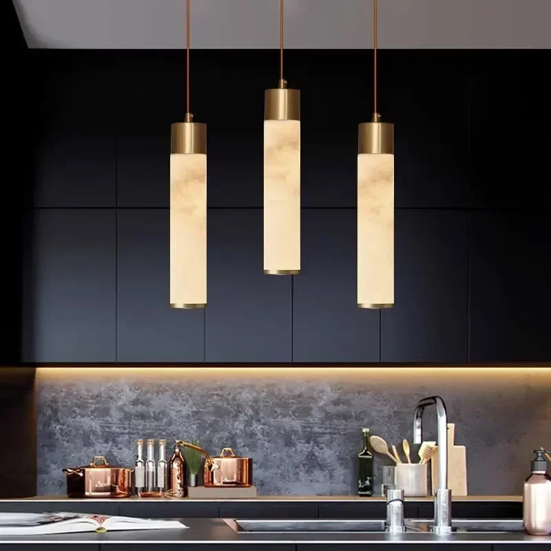 Modern nordic marble chandelier for interior decoration - vue 4 sur 7