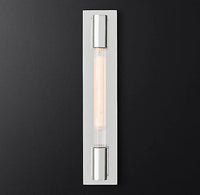 Retro copper chrome black LED wall light for interior decoration