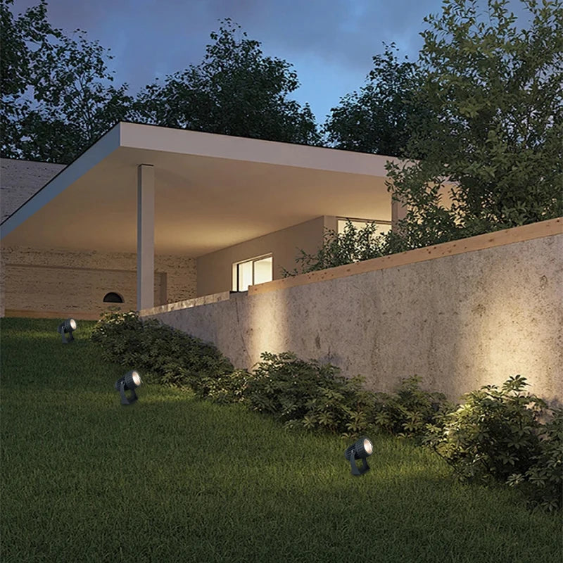 Waterproof LED lamp for outdoor garden and path lighting - vue 10 sur 15