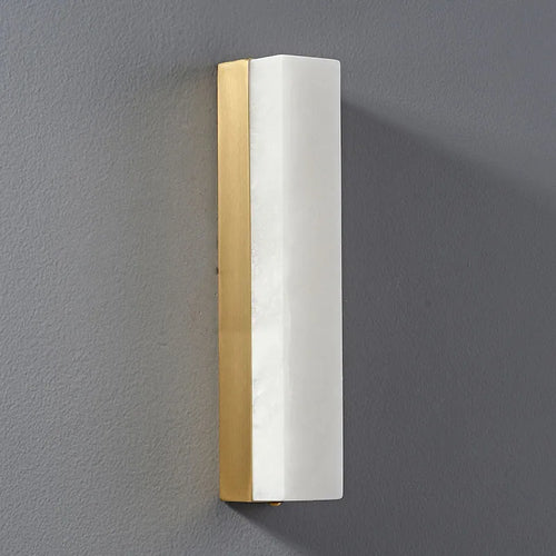 Long marble wall light in Chinese style - vue 4 sur 7
