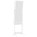 standing mirror jewelry cabinet modern interior decoration