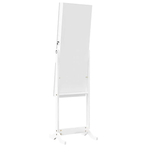 standing mirror jewelry cabinet modern interior decoration - vue 5 sur 6