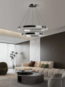 Modern metal chandelier for elegant indoor lighting
