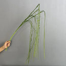 Artificial weeping willow plastic plant for indoor decoration