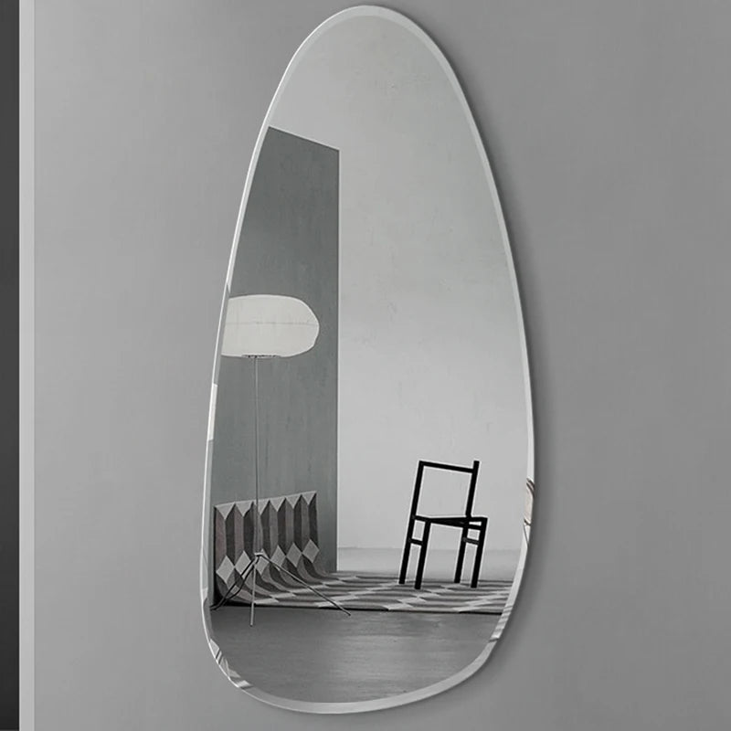 Large modern nordic mirror for stylish interior decoration - vue 6 sur 9