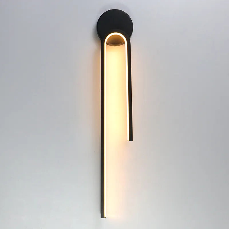 aluminium and silicone LED wall light - vue 2 sur 14