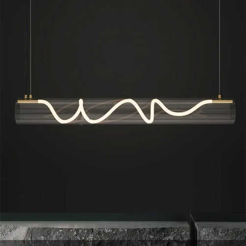 Nordic style acrylic chandelier for interior decoration - vue 2 sur 9