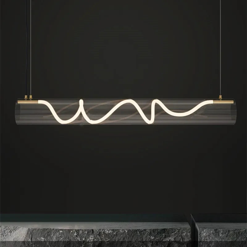 Nordic style acrylic chandelier for interior decoration