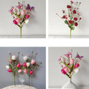 Artificial tulip floral decoration for Valentine's Day