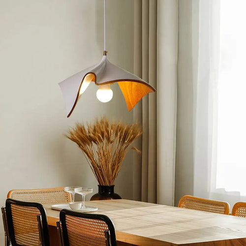 Nordic wabi-sabi retro design chandelier for modern spaces - vue 7 sur 9