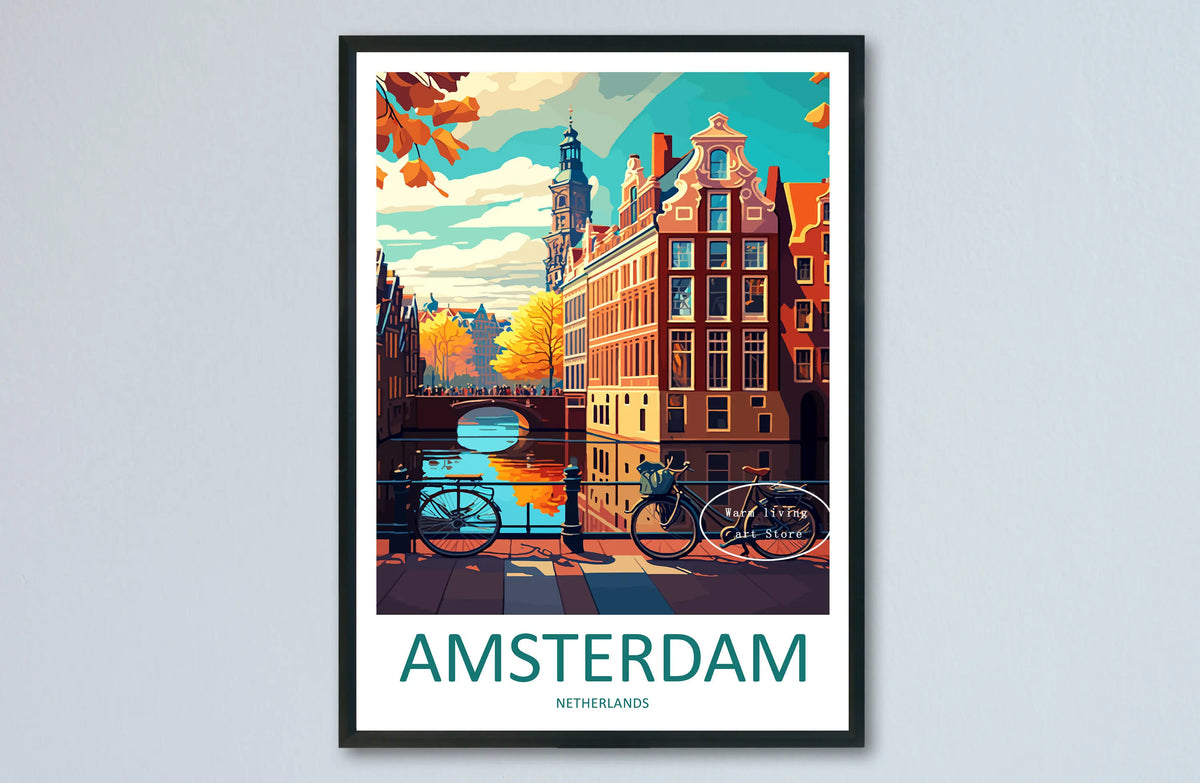 Travel poster canvas new york rome tokyo venice urban decor