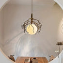 Retro decorative LED tree branch pendant chandelier