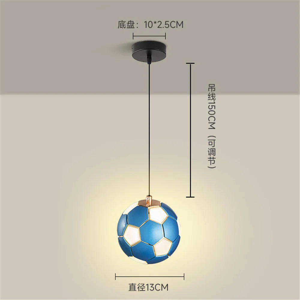 Modern minimalist metal and acrylic pendant light