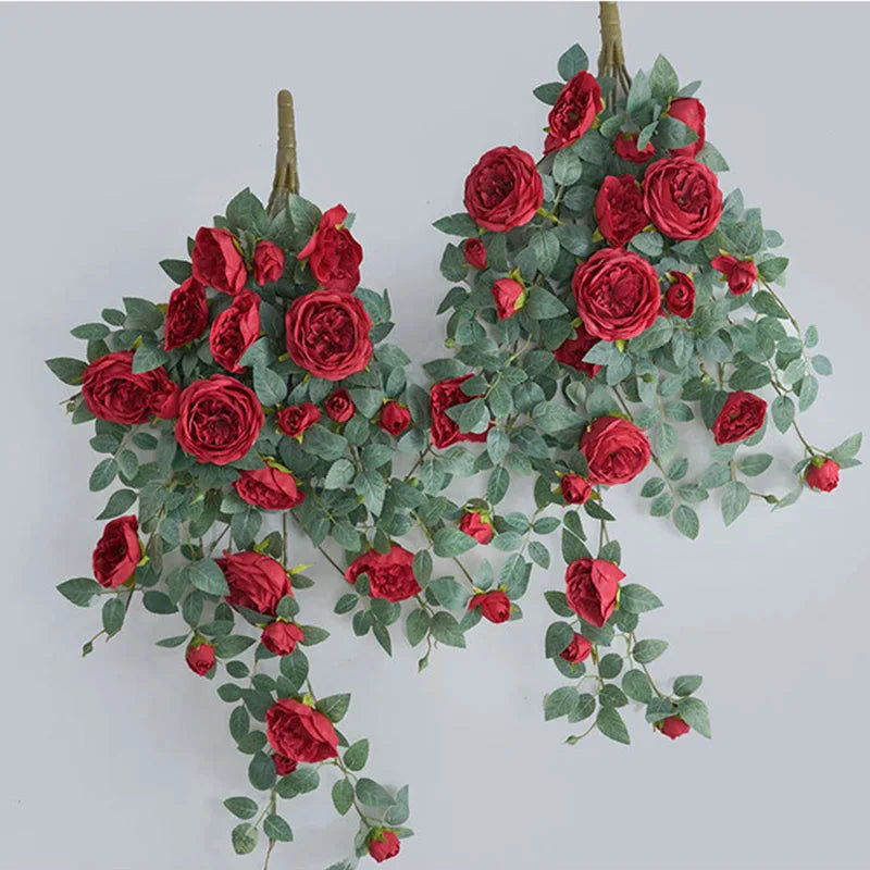 Artificial hanging flowers for outdoor and indoor decoration - vue 5 sur 12