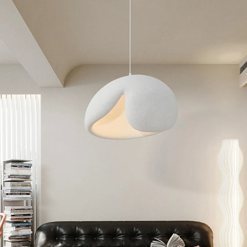Minimalist nordic wabi sabi pendant light for interior decor - vue 4 sur 10