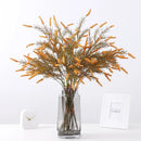 Set of 3 artificial plants for autumn wedding decor