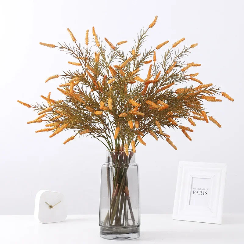 Set of 3 artificial plants for autumn wedding decor - vue 3 sur 9