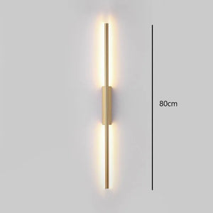 Modern LED wall light for elegant interiors