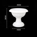 Roman plastic flower pot retro romantic style for events