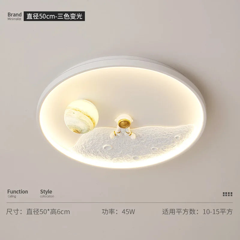 Decorative children's LED ceiling light for baby room - vue 11 sur 12