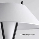 Modern LED floor lamp with foot switch for home decor