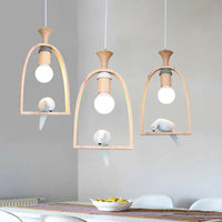 Creative romantic bird design decorative pendant light