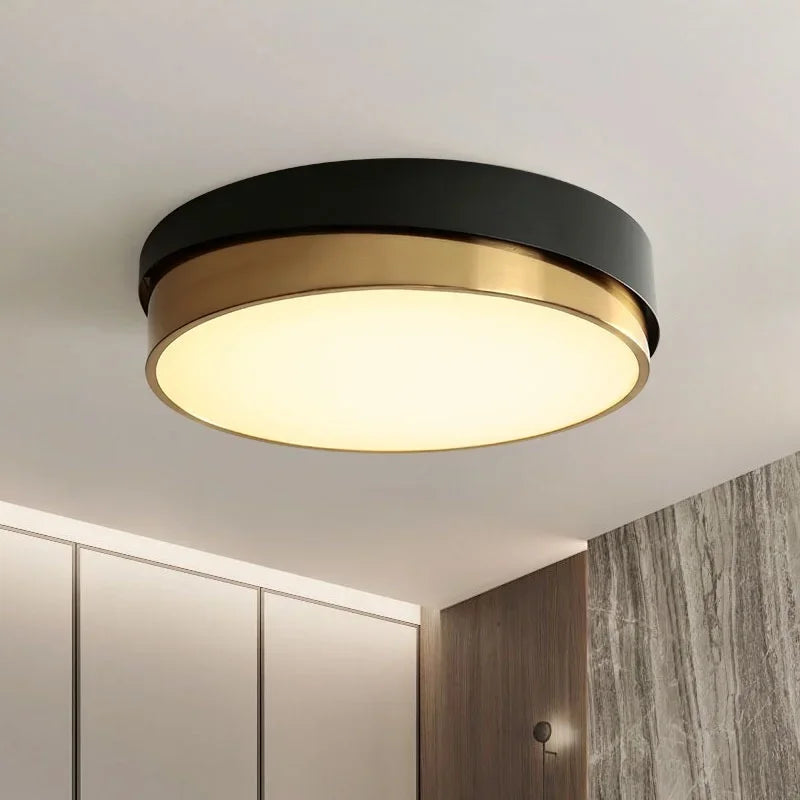 Modern luxury gold LED chandelier for indoor lighting - vue 3 sur 7