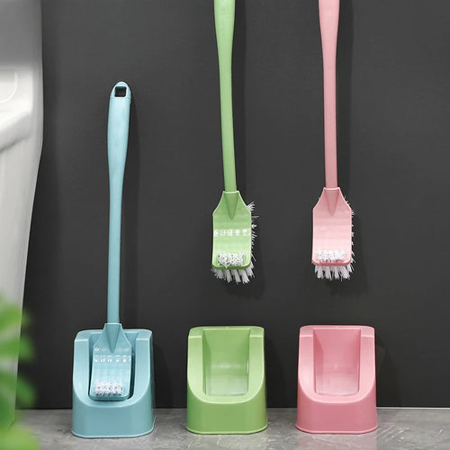 Double-sided toilet brush for effective cleaning - vue 4 sur 12