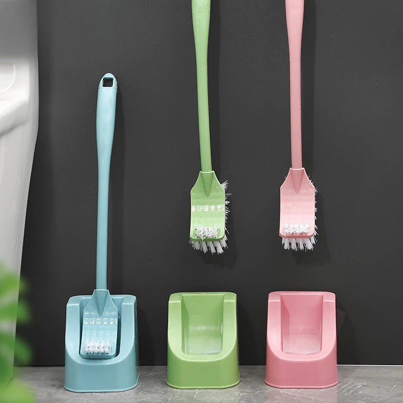 Double-sided toilet brush for effective cleaning - vue 3 sur 12