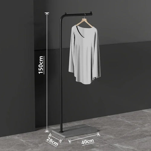 lightweight and modern Nordic clothes rack for stylish storage - vue 40 sur 41