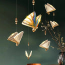 Creative butterfly chandelier light for children's room
