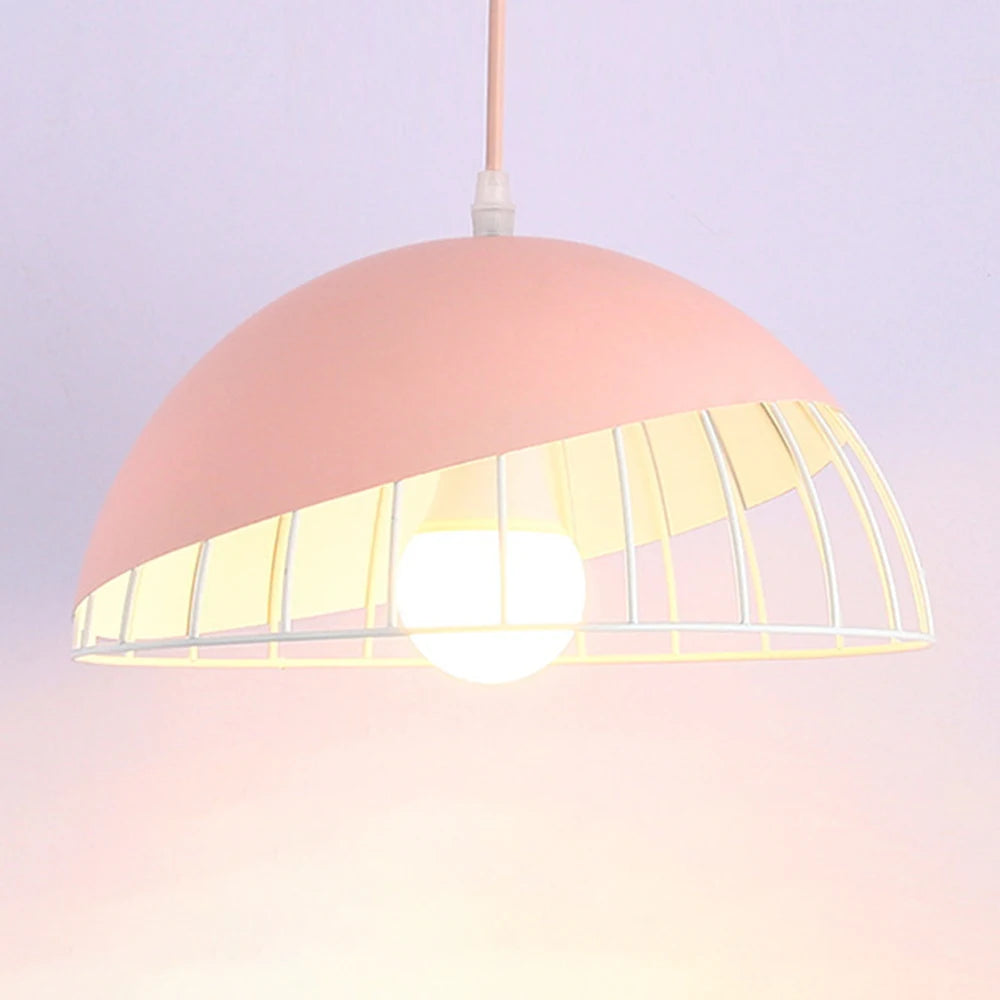 Modern creative macaron style chandelier for restaurant - vue 10 sur 10