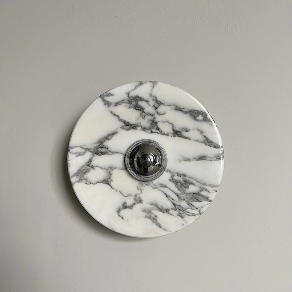 Marble LED wall light for elegant interior decoration