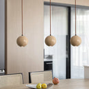 Modern cave stone LED pendant light for interiors