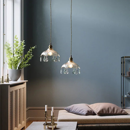 Nordic crystal chandelier for bars and restaurants - vue 5 sur 10