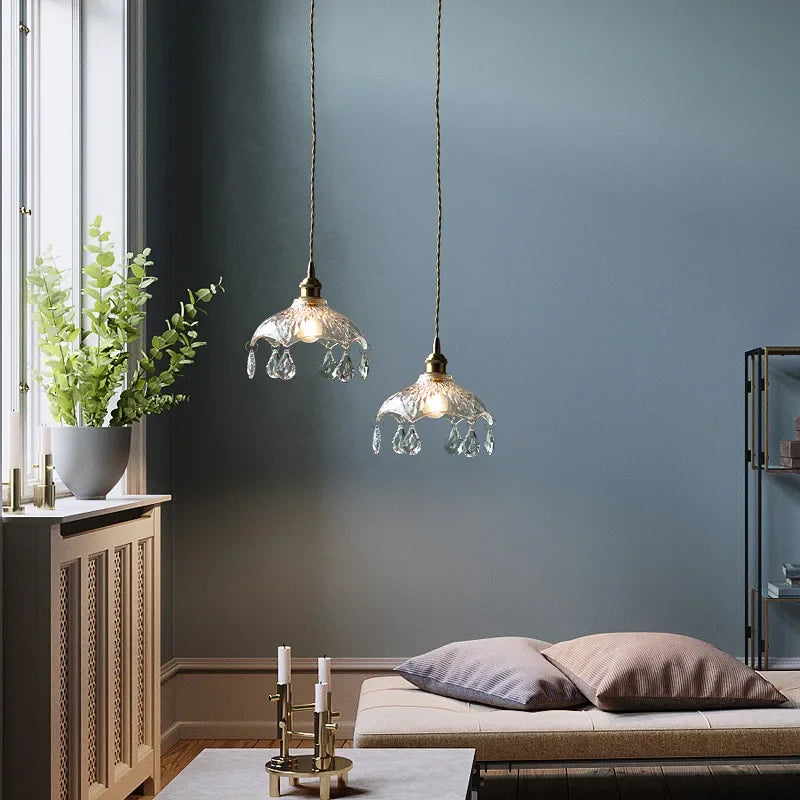 Nordic crystal chandelier for bars and restaurants - vue 4 sur 10