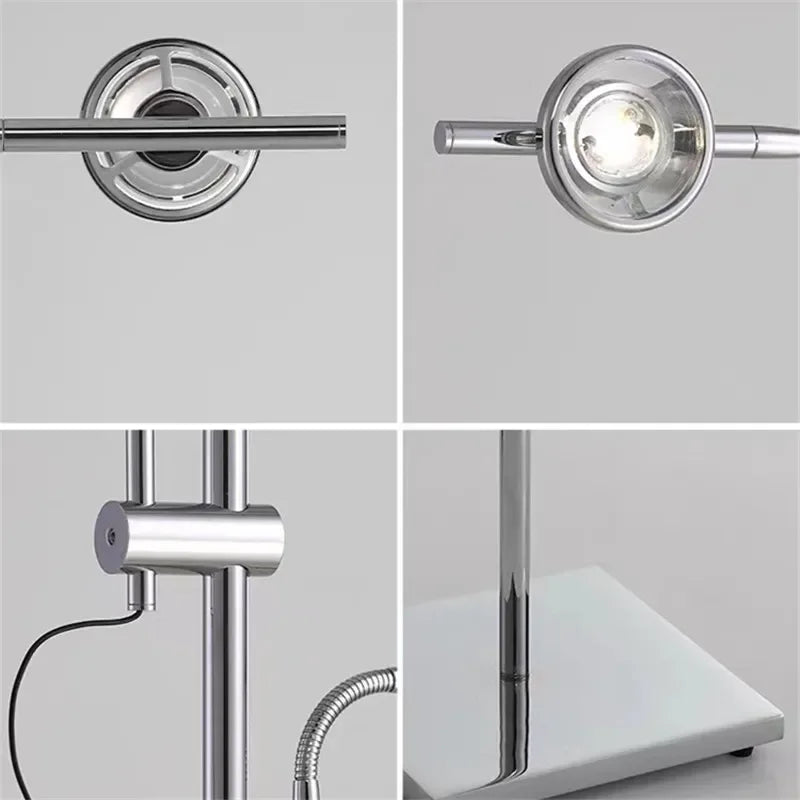 Luxury decorative floor lamp with sunset and dawn shadow projection - vue 6 sur 9