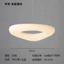 modern cloud-shaped LED ceiling light with remote control