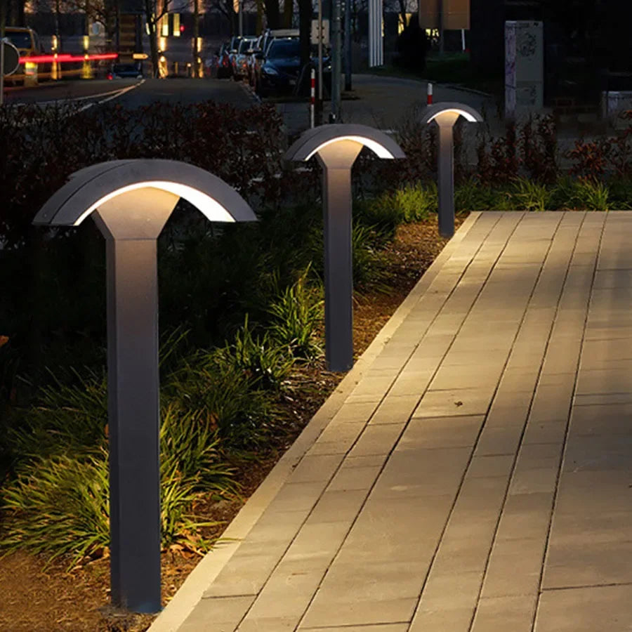 lampe led extérieure étanche avec détecteur de mouvement décorative - vue 4 sur 6