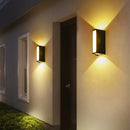 Outdoor garden wall light with high brightness LED