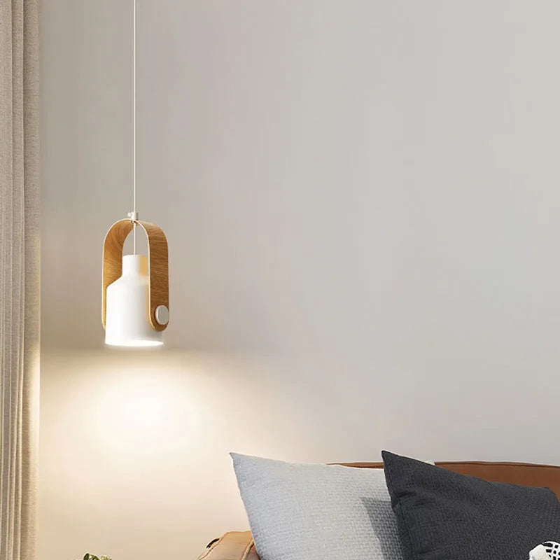 Nordic pendant light with ball lampshade for interior decoration