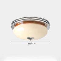 Retro medieval glass ceiling light for indoor lighting