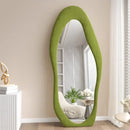 Nordic wavy full length mirror for interior decoration